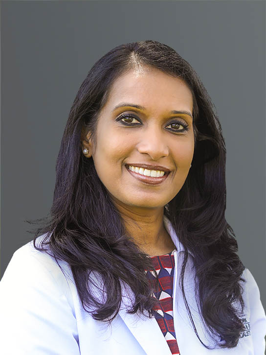 Headshot of Dr. Abhirami Vivekanandarajah  MD 