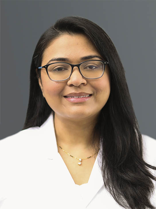 Headshot of Dr. Malvi Thakker  MD 